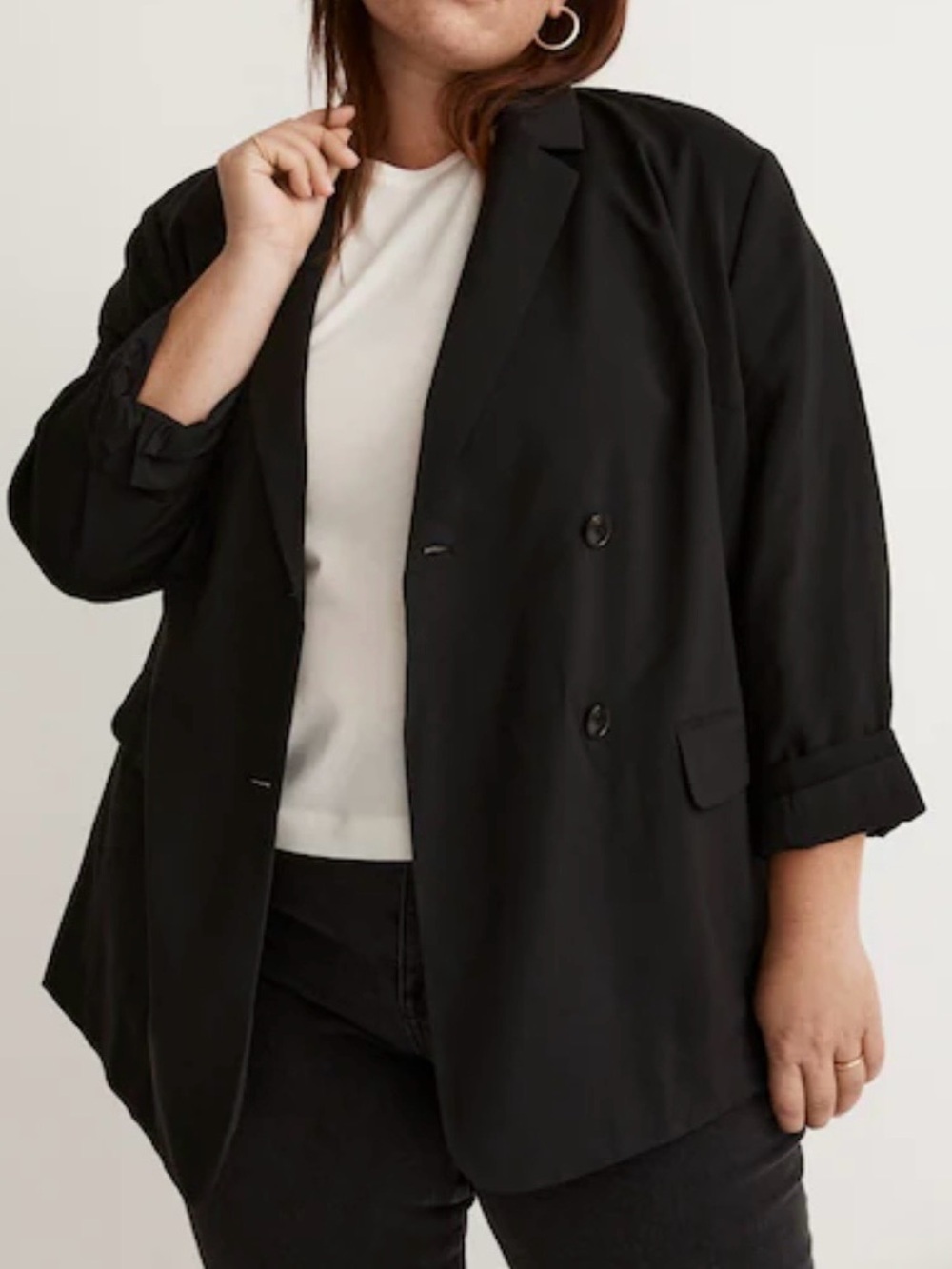 Madewell Women’s The Relaxed Blazer In Softdrape Size 1X